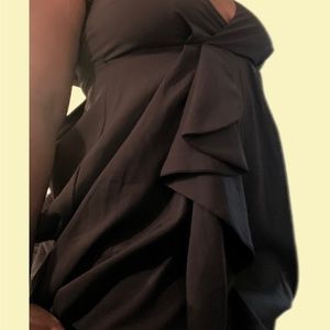 dark gray H&M dress from 2000’s